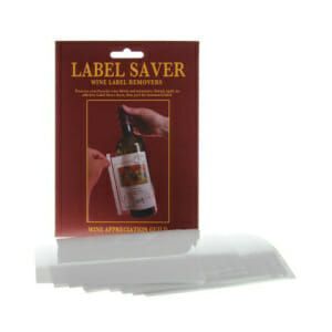 20pk Wine Saver Wine Label Removers