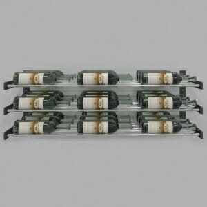 Evolution Series Wine Wall 15″ Wall Mounted Wine Rack (9 to 27 bottles)
