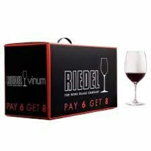 Riedel Vinum Bordeaux – Pay for 6 get 8