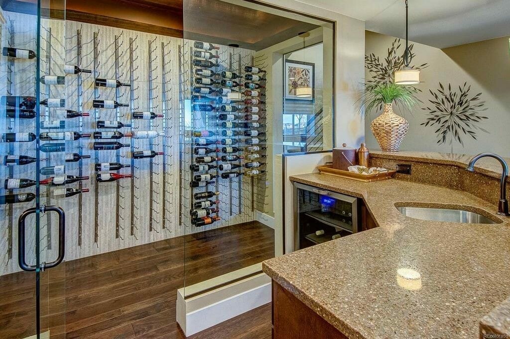 wine cellar, kitchen