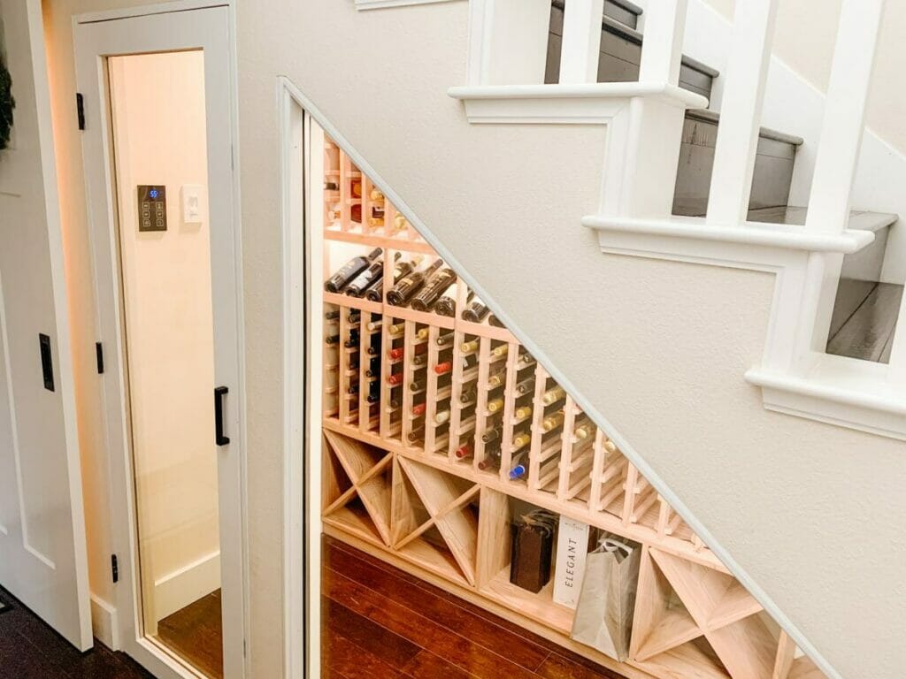 wine cellar, stairs, home