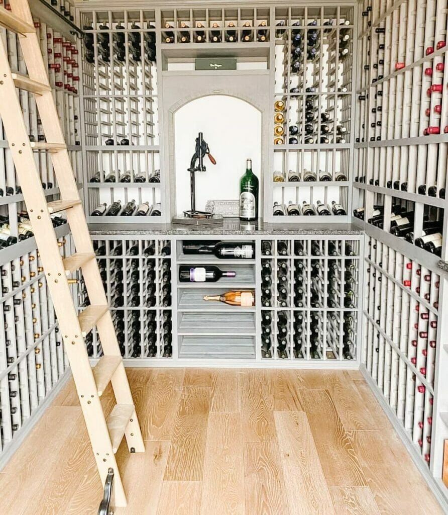 Wine cellar, bottles
