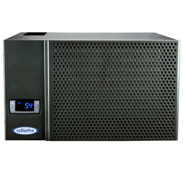 CellarPro 1800QTL Cooling Unit, black, digital display.