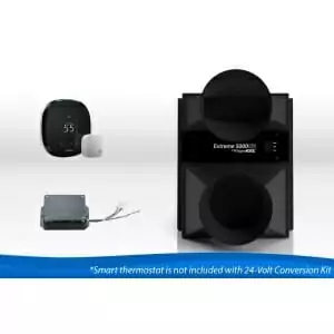 WhisperKOOL Fully Ducted Extreme 5000tiR, remote control, speaker.