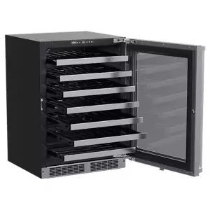 Marvel Professional 24" Wine Cellar, doors open