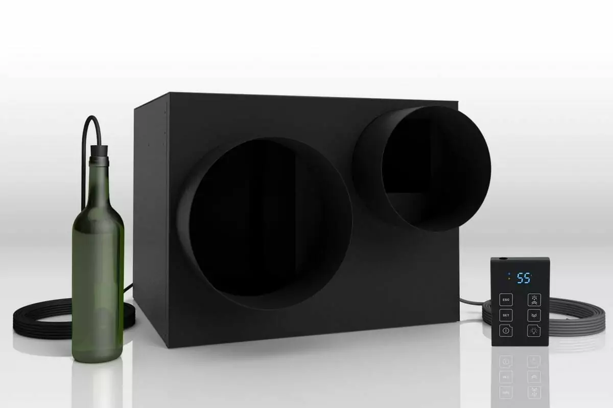 WhisperKOOL Platinum Split 8000 box, wine