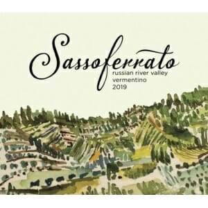 2019 Vermentino from Russian River Valley, Sassoferrato.