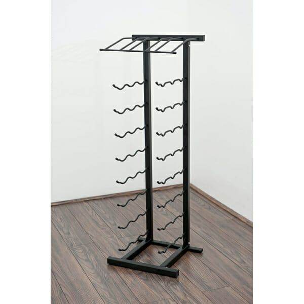 Black - Wine Rack - 27 Bottles