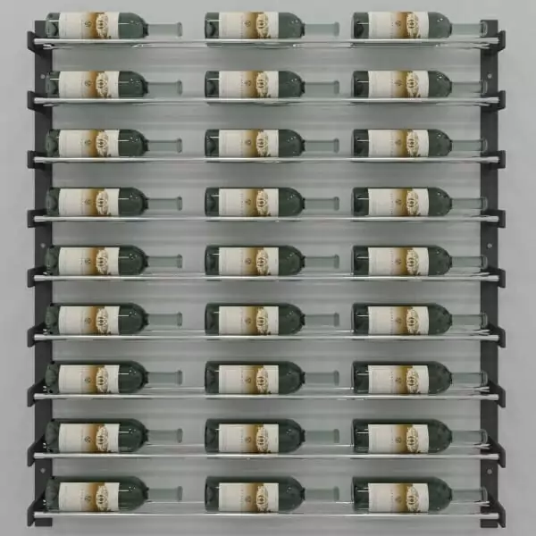 Evolution Wine Wall, Wall Mounted, Wine Rack.