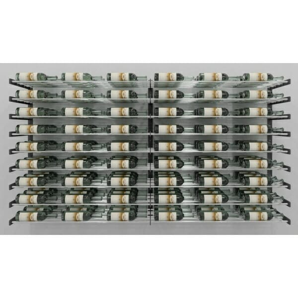 Evolution Series, Wine Wall, wall mounted, 45″, 54 to 162 bottles