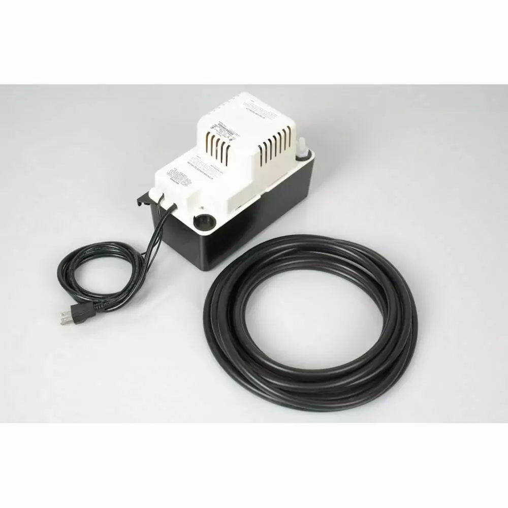 A corded WhisperKool Condensate Pump Kit.