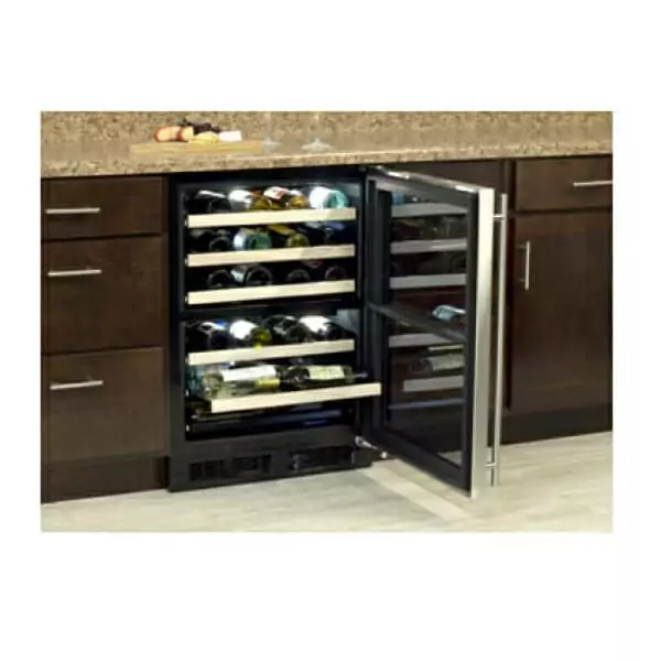 Marvel, 24" High Efficiency, Dual Zone Wine Refrigerator