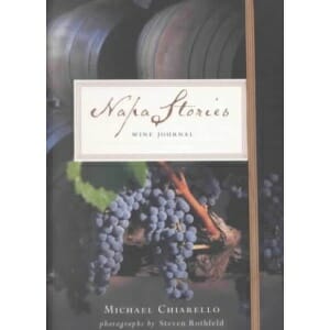 The cover of the Napa Stories Wine Journal.