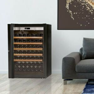 wine cooler, living room