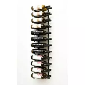 Wall Mounted Metal Wine Rack.