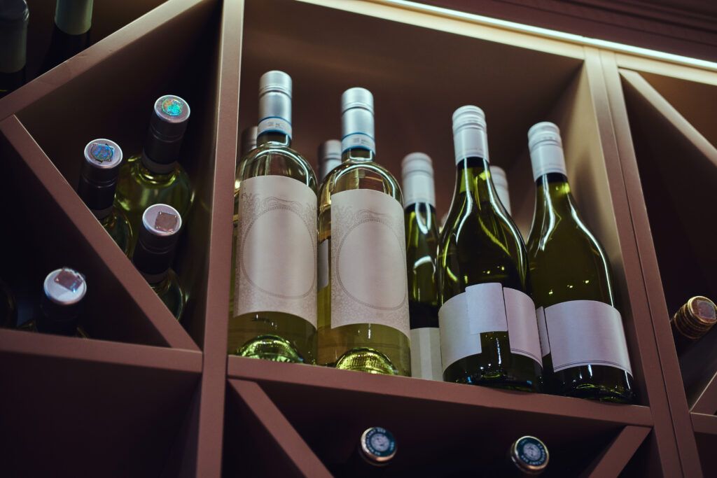 A custom wine rack offers a perfect storage solution for wine collectors.