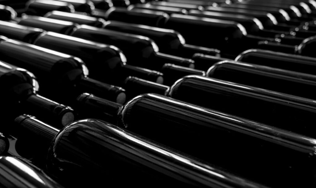 Photo Wine bottles