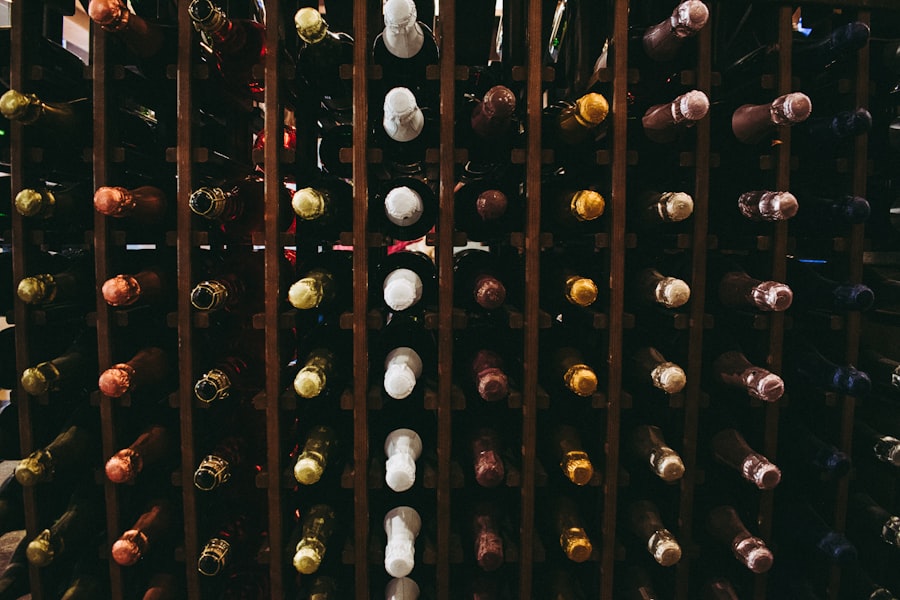 Photo Wine bottles