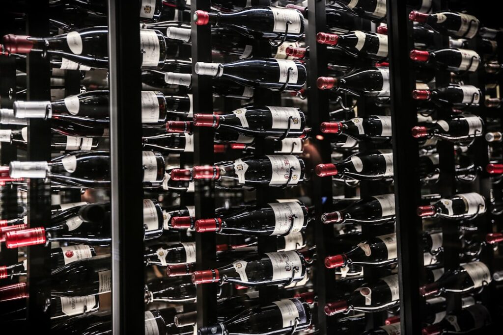 Photo Wine closet with mini split unit