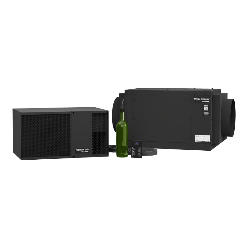 WhisperKOOL Mini Platinum Split with OMEGA 110V condenser